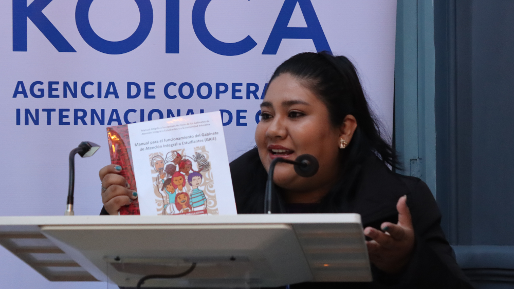 participante de GAIE Chuquisaca