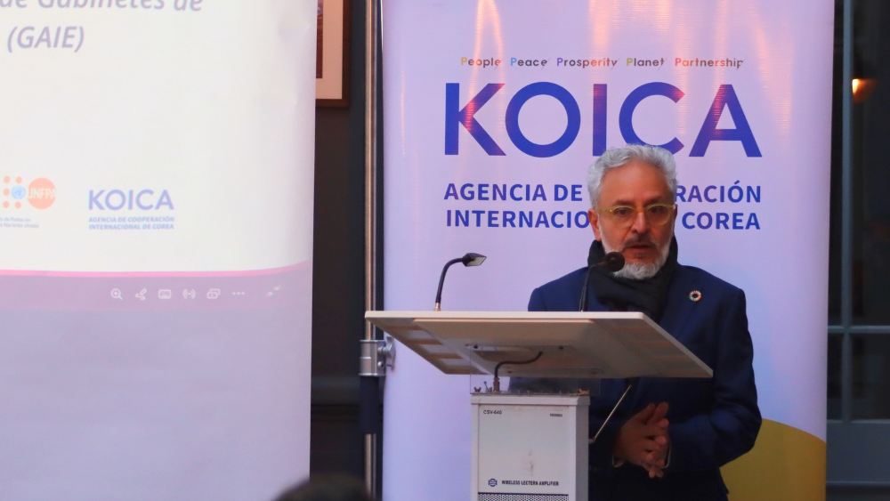 Pablo Salazar Canelos, Representante del UNFPA
