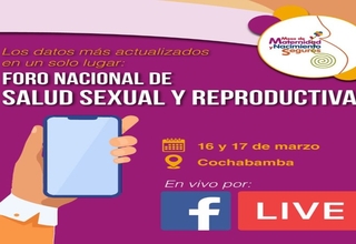 Foro Nacional de Salud Sexual y Reproductiva.