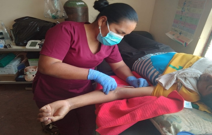 Eveluz Vallejos - enfermera obstetriz en Monteagudo Chuquisaca