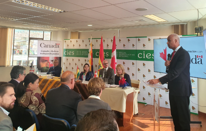 Ahmed Hussen, Ministro de Desarrollo Internacional del Canadá señala la importancia de la acción en sinergia.