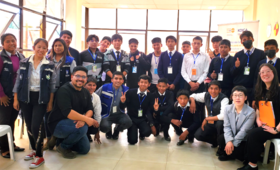 Adolescentes de municipios de Sacaba y Cochabamba reciben formación en prevención de violencia.
