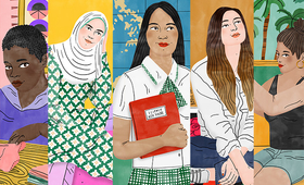 ¿Cómo se manifiesta la desigualdad? Estas cinco adolescentes te pueden contar. Ilustraciones: Bodil Jane para UNFPA.