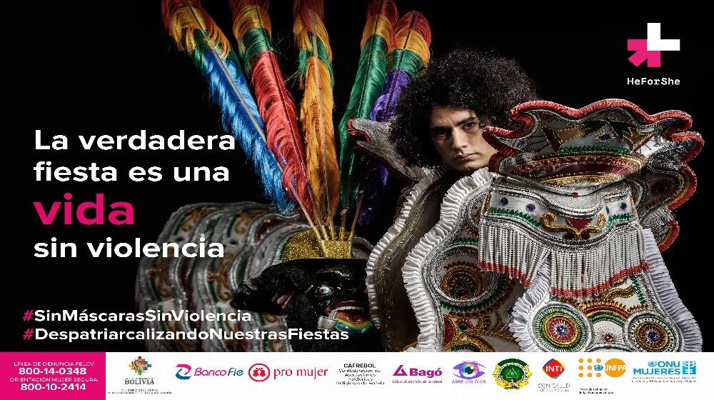 Campaña de carnavales #SinMáscaraSinViolencia