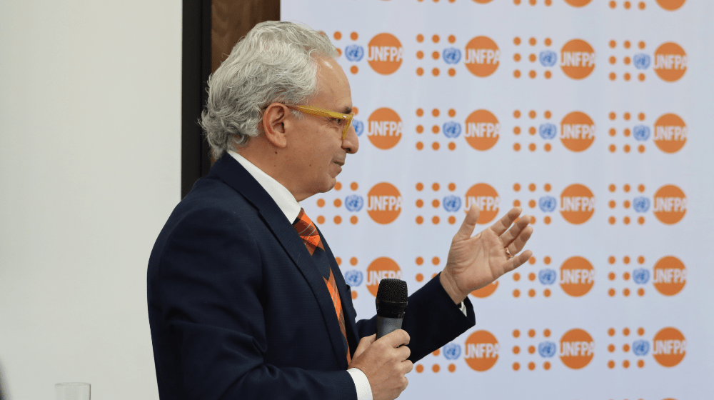 Pablo Salazar Canelos, Representante del Fondo de Población de las Naciones Unidas - UNFPA