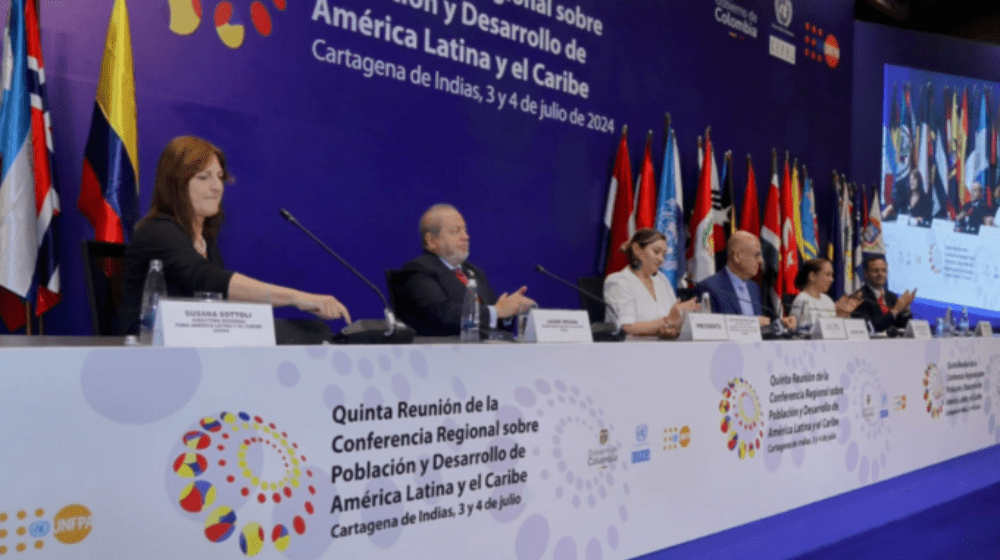 La Quinta Reunión de la Conferencia Regional sobre Población y Desarrollo de América Latina y el Caribe culminó hoy en Cartagena