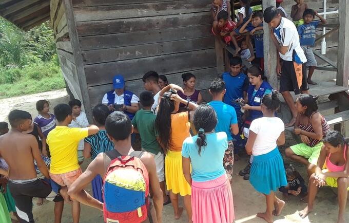 La pandemia de COVID-19 ha afectado, directa o indirectamente, a millones de personas en América Latina y el Caribe, y las personas refugiadas y migrantes, especialmente las mujeres, las niñas y los niños, son algunas de las más afectadas.