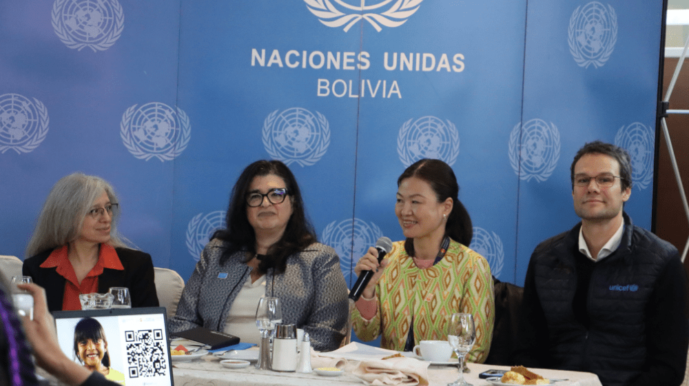 Representante de UNFPA afirma que primera infancia y adolescencia precoz son etapas valiosas para trabajar el cambio de normas.