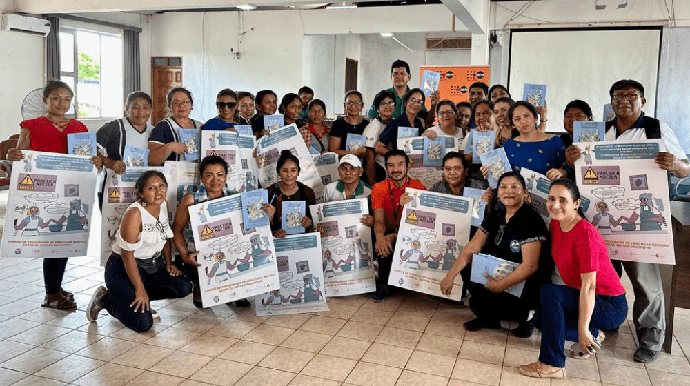 Participantes en el proceso de desarrollo de capacidades.