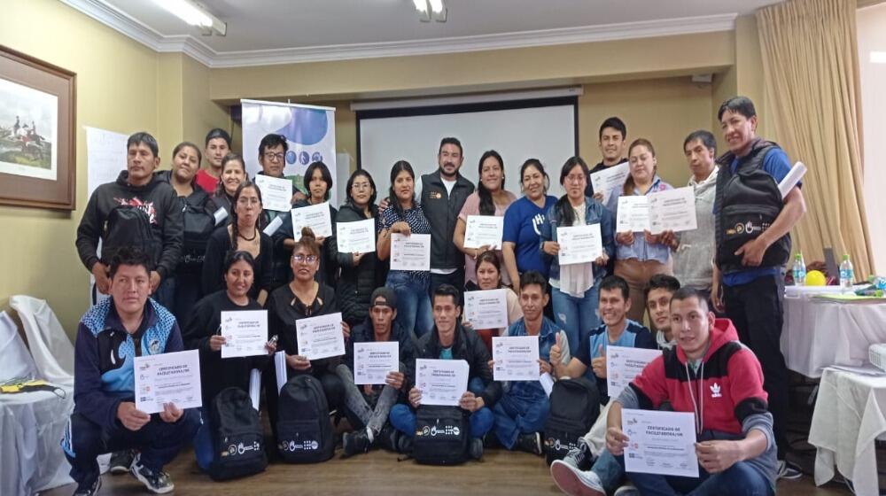 La Federación Boliviana de Sordos ya cuenta con facilitadore/as en educación integral de la sexualidad.