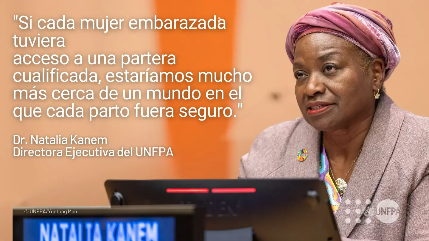 Parteras en primera línea: trabajadoras de la salud, humanitarias, heroínas
