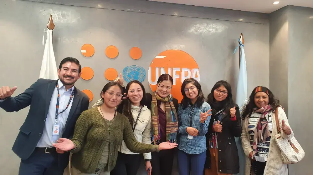 Jóvenes bolivianas ganadoras en concurso de innovación, promueven Derechos Sexuales y Derechos Reproductivos