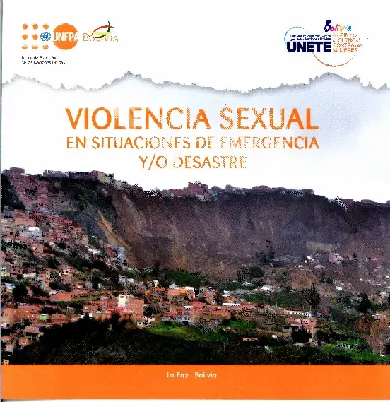 Violencia Sexual en Situaciones de Emergencia y/o Desastre