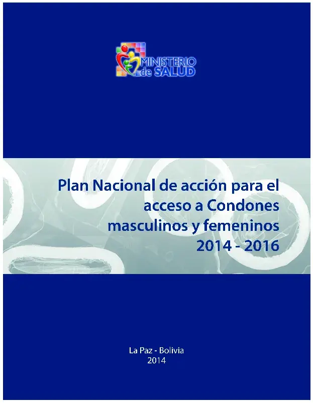 Plan Nacional de acción para el acceso a Condones masculinos y femeninos 2014-2016