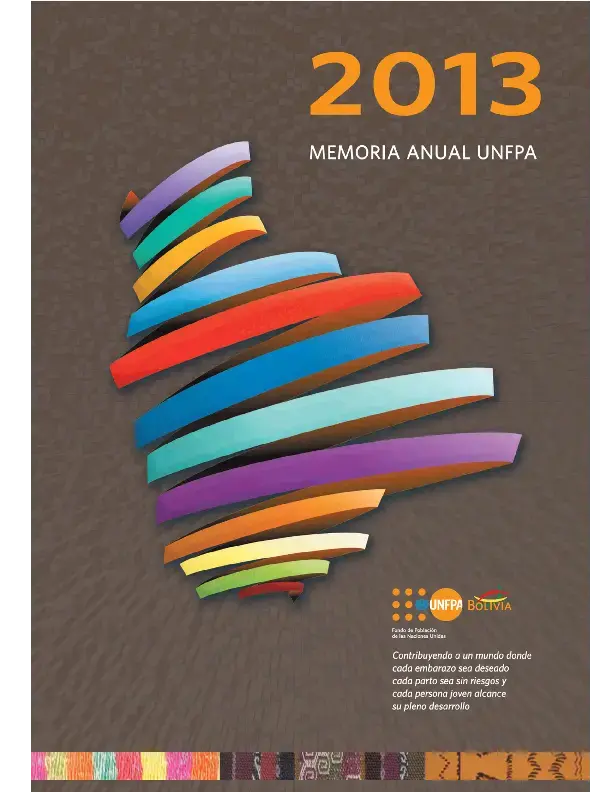 Memoria Anual 2013 - UNFPA Bolivia