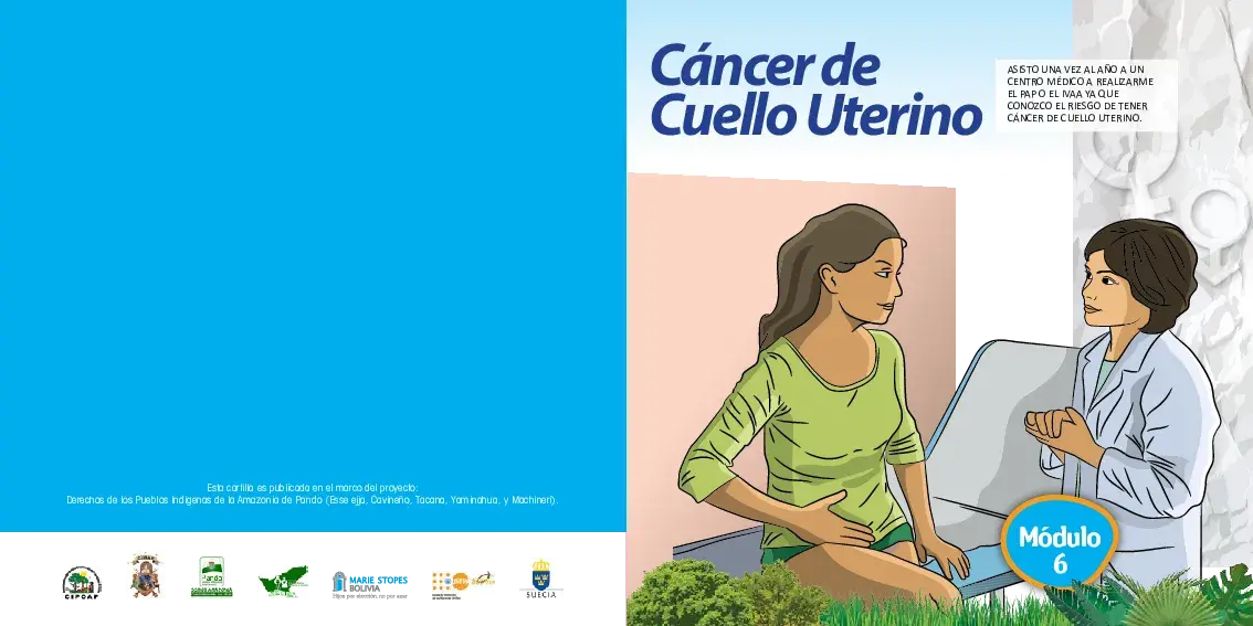 Cartilla: Cáncer de cuello uterino