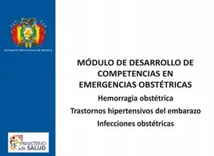 Módulo de desarrollo de competencias en emergencias obstétricas