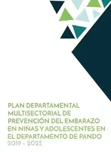 Plan Departamental Multisectorial de Prevención del Embarazo en el Departamento de Pando 2019-2025